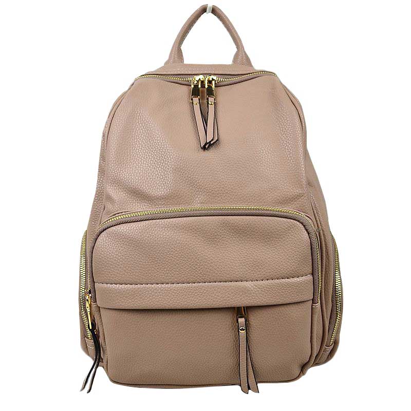 Stylish Beige Backpack