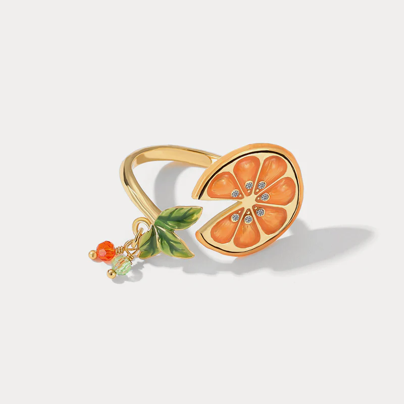 Vibrant Citrus Delight Ring