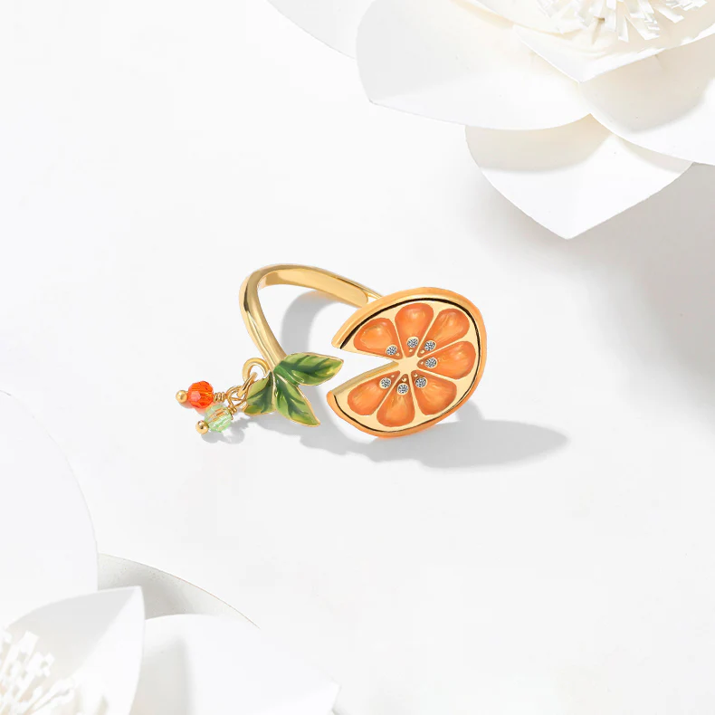 Vibrant Citrus Delight Ring