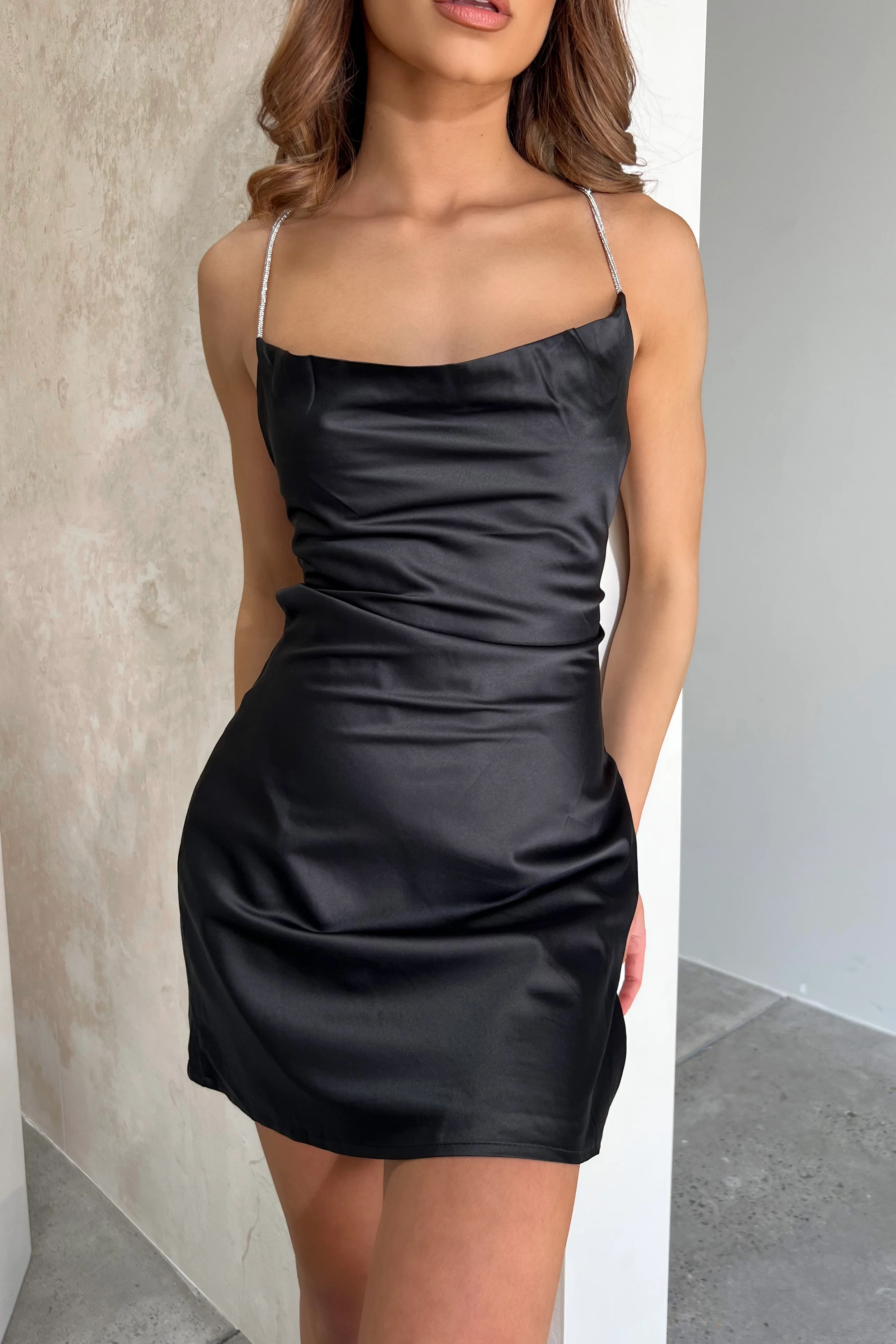 Elegant Satin Slip Dress