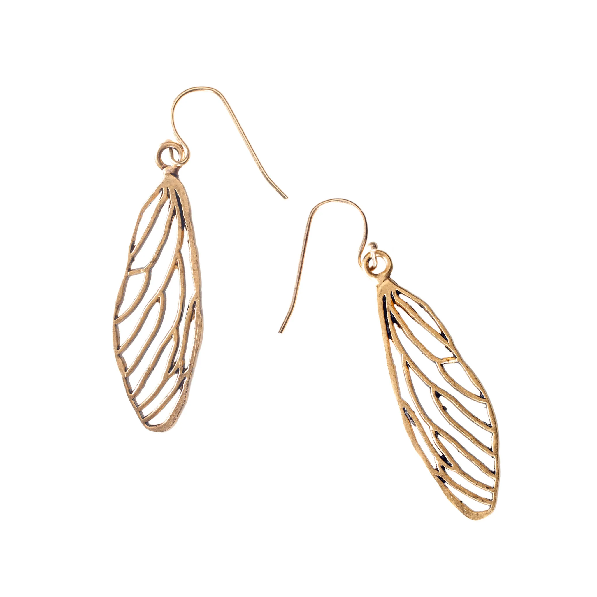 Elegant Wing-Inspired Earrings