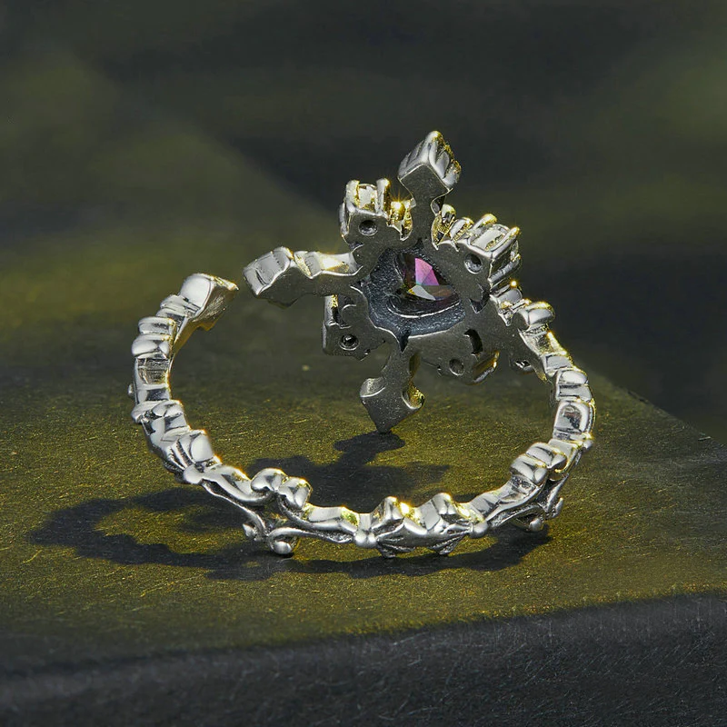 Enchanted Crystal Heart Ring