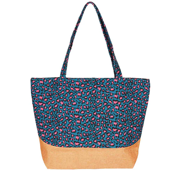Stylish Leopard Print Tote Bag